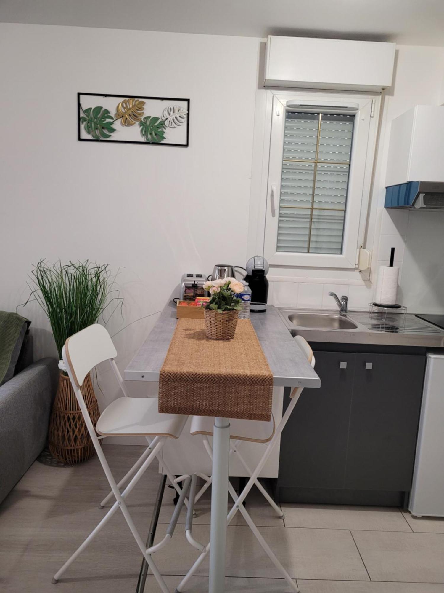 Cocooning House 204 Suite Green- Superb Studio Aeroport Paris Roissy Cdg, Parc Asterix, Chateau De Chantilly, Stade De France Survilliers Exterior foto